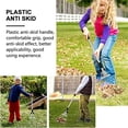 thumbnail image 4 of NUOBESTY Telescopic Folding Leaf Rake, Adjustable Metal Garden Rake, Silver Aluminum Head, Plastic Grip, 72cm x 30cm, 28.30in, 4 of 7