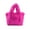 Hot Pink, variant on Women's Tote Bags Fluffy Faux Furry Clutch Handbags Large Capacity Plush Shopping Shoulder Bags