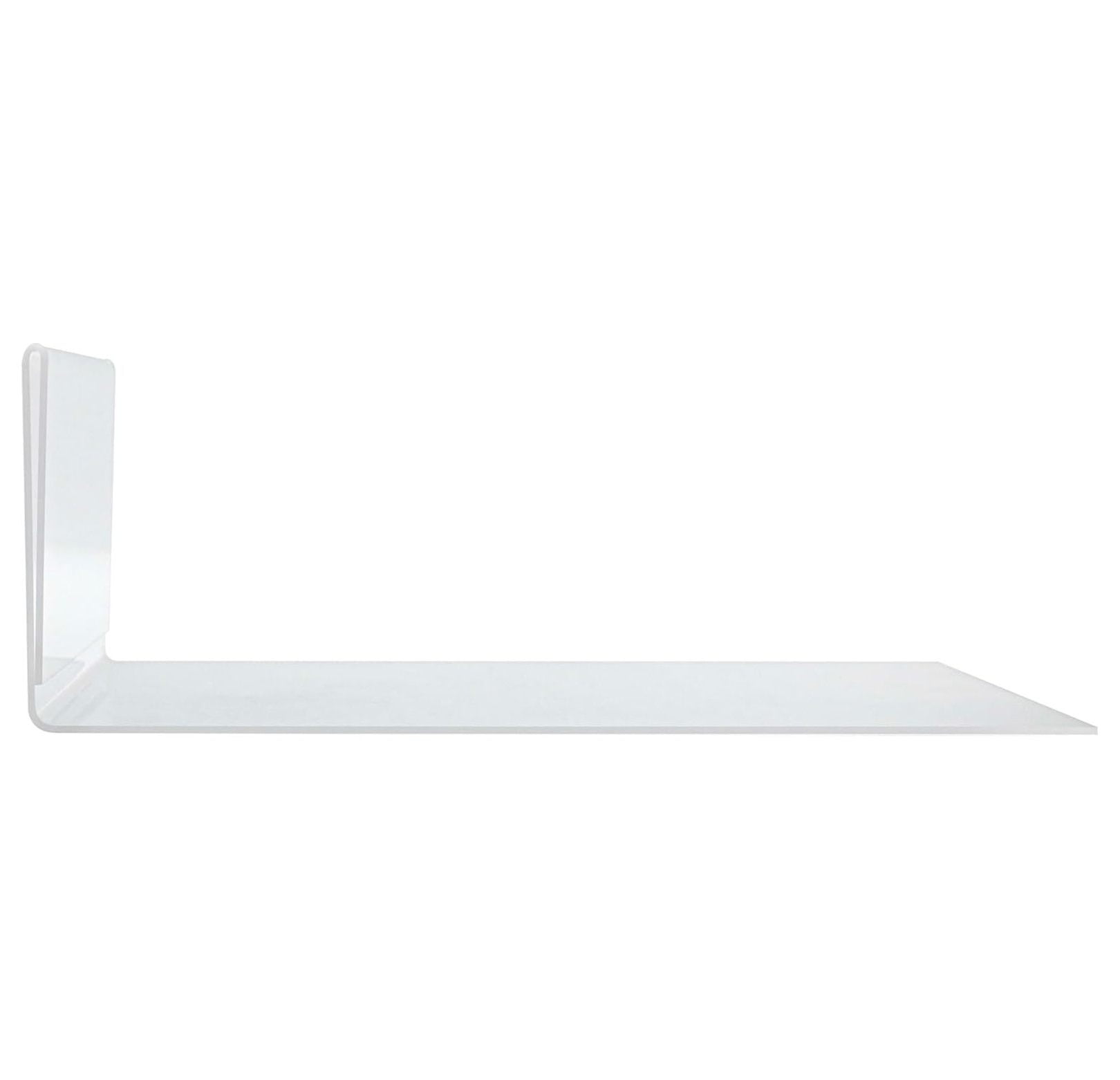 4 Pack Movable Shelf Label Holder Clear Acrylic Display 6" x 4" Shelf Talkers Inventory Name and UPC Labels in Shoe Stores Locations