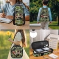 thumbnail image 3 of Bulopur Camo Bass Football Kids Backpack Set 4 Pcs Durable Sporty Book Bag with Lunch Bag, Pencil Case and Water Bottle Cover for 6-12 Years Old Elementary Boys & Girls, 3 of 8