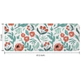 thumbnail image 7 of Pioneer Flower Floral Print Pattern Kitchen Rug Mat,Kitchen Runner Rugs Non Skid Washable,Decorative Kitchen Floor Mats for Kitchen,Sink,Laundry,17"x47.2", 7 of 7