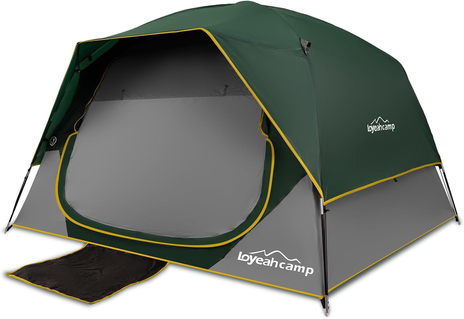 Coleman Sundome 4-Person Camp Tent, WeatherTec, Green - Walmart.com