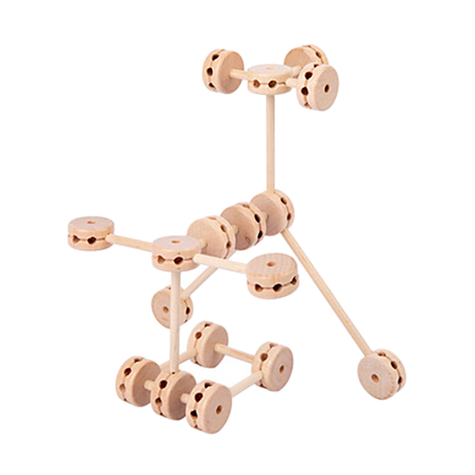 IROINID DIY Insert Bead Building Blocks 60 Pieces Of Children's Educational Building