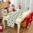 thumbnail image 4 of Christmas Table Runner Christmas Tree 13 x 48 Inch Xmas Long Table Runner for Winter Holiday Home Kitchen Dining Table Decor, 4 of 5