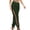 Green, variant on Manxivoo Yoga Pants Ladies Summer Yoga Leisure Low Waist Slit Wide Leg Yoga Light Comfortable Flared Pants Women's Pants Black L