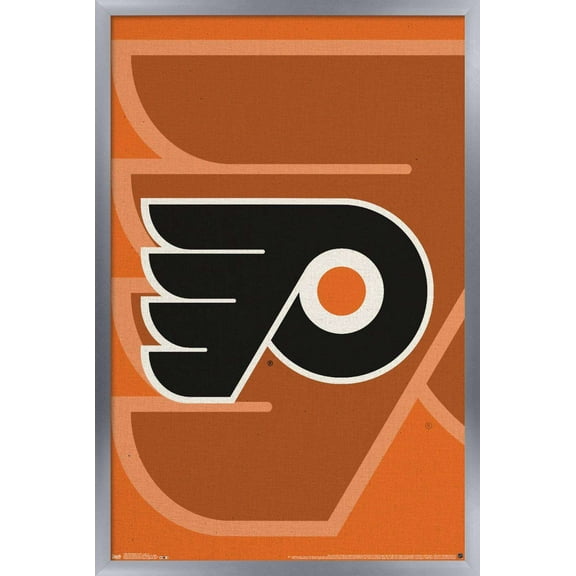 NHL Philadelphia Flyers - Logo 14 Wall Poster, 14.725" x 22.375", Framed