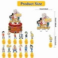 thumbnail image 4 of 32 Pcs For Hey Arnold Theme Birthday Party Decorations and Supplies Set – Includes 1 Backdrop, 1 Cake Topper, 12 Cupcake Toppers, and 18 Balloons for Festive Celebrations, 4 of 5