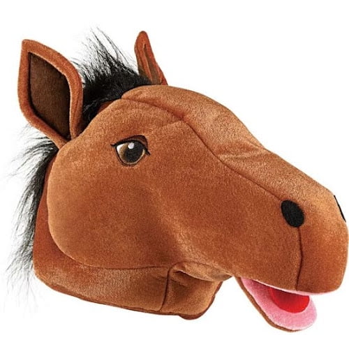 Beistle 60918 Plush Horse Head Hat 
