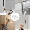 thumbnail image 5 of Kids Handle Door Lever Lock Baby Safety Door Handle Locks Latches Child Proof Locks With 3m Adhesive For Kids Toddler Safety(2pcs, White), 5 of 5
