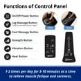 thumbnail image 7 of Daiwa Felicity Ninja Leg Massager 2 for Men and Womens, Foldable Foot and Calf Massager with Heat, Air Compression, Fits Large feet, 7 of 7