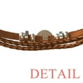 thumbnail image 3 of Constellation Fate Birthday Celebration Leo Bracelet Wristband Leather Jewelry Ornament, 3 of 3