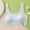 Light Blue, variant on Xfvqtps Girls Bras with Padded Fixed Cup Seamless Soft Comfortable Breathable Solid Color Wave Hem Cute Girls Print Training Bra for Teen Big Kids Girls Bras for 9-12 Years Light Blue