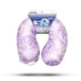 thumbnail image 4 of Cloudz Kids Super Soft N' Cuddly Animal Airplane Travel Neck Pillow! Keep Children Comfy and Supported with a Buddy while Traveling or just Resting at Home - Purple Fluffy Cat, 4 of 6