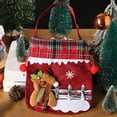thumbnail image 3 of YAOMOBB Deer Gift Bag Cute Christmas Gift Packaging with Handle Reusable and Portable Present Packaging featuring Santa Claus Bear Snowman Elk Patterns, 3 of 7