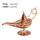 thumbnail image 5 of Adornos Naiovety Lámpara Aladdin Magic Genie Decoración de Regalo Coleccionable Metal Rojo, 5 of 6