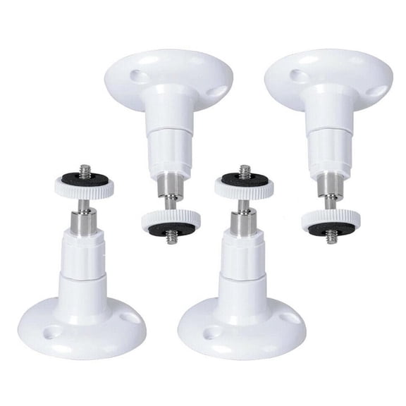 Eigraketly Soporte de montaje en pared 4x para cámara de vigilancia, artesanía exquisita para ajuste, soporte Flexible para cámara de pared Artesanía