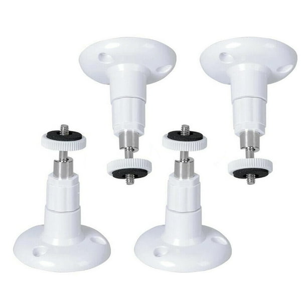 Eigraketly Soporte de montaje en pared 4x para cámara de vigilancia, artesanía exquisita para ajuste, soporte Flexible para cámara de pared Artesanía