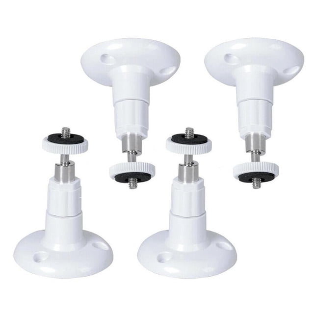 Speravity Soporte de montaje en pared 4x para cámara de vigilancia, artesanía exquisita para ajuste, soporte Flexible para cámara de pared Artesanía