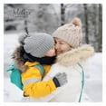 thumbnail image 2 of Motique Accessories Kids Gloves Magic Knit Gloves for Girls/Boys Solid Colors, 2 of 5