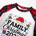 thumbnail image 5 of Matching Family Christmas Pajamas, We Are Family Christmas 2026 Raglan Top And Plaid Pants, Soft Loungewear for Christmas Eve, Cozy Sleepwear for Xmas Morning, Matching Pjs for Photos, 5 of 5