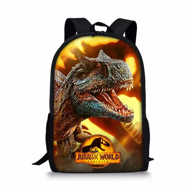 Mochila Para Ninos Jurassic World Con Estampado De Dinosaurios Nueva Bolsa De Lapices Y Ninas Walmart en linea