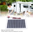 thumbnail image 4 of 50W Solar Panel Kit, Solar Panel  Controller Kit Efficient  18V Portable Safe  for RV Boat, 4 of 7