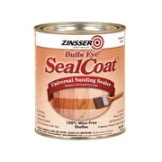 Zinsser Bulls Eye SealCoat Sanding Sealer - Quick Drying, Clear, Smooth Finish - 1 Qt.