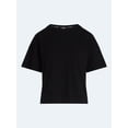 thumbnail image 6 of Joyspun Women’s Cotton-Blend Sleep Lounge Top with Short Sleeves, Sizes S-3X, 6 of 6