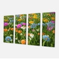 thumbnail image 2 of Fleurs de Différentes Couleurs sur le Champ - Impression sur Toile Florale, 2 of 3