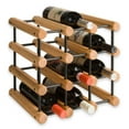 thumbnail image 2 of J.K. Adams Ash Wood 40-Bottle Wine Rack, Natural, 2 of 5