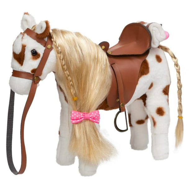 Peluche HollyHome Appaloosa Horse Pretty Pony 28 cm