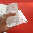 thumbnail image 5 of Sharprepublic 3x12pcs 5 x 8 Inch Letter and Number Stencils for Journal Notebook 5" x 8", 5 of 8