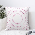 thumbnail image 4 of Pofeuu Breast Cancer Awareness (4) Print Double-sided plush pillowcase Square Throw Pillow Covers Pillows Cover for Living Room Bedroom Sofa Couch Cushion Cover（No pillow core）-12"x12", 4 of 7
