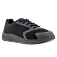 thumbnail image 2 of Drew Stable Men Sneaker In Black Mesh Combo, 2 of 7