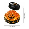thumbnail image 2 of Halloween Mystery Squishy Toy with Pumpkin Design and Steamer Basket, 1 Pack, Orange and Black, for Kids Party Favors, Squeeze Toy, 2 of 5