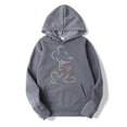 thumbnail image 1 of Mickey Mouse Line Pop Unisex Hoodie Cartoon Fashion Couple Oversized Sweatshirt Tops Spring Autumn Pullover, 1 of 6