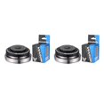 thumbnail image 1 of Advancent VIARON Bike Bearing Headset Reemplazo Aleación de aluminio 42-52mm Rodamientos dobles Accesorio Repuestos Negro Negro 2piezas Advancent CBP272970, 1 of 5
