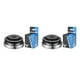 thumbnail image 1 of Advancent VIARON Bike Bearing Headset Reemplazo Aleación de aluminio 42-52mm Rodamientos dobles Accesorio Repuestos Negro Negro 2piezas Advancent CBP272970, 1 of 5