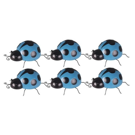 metallic blue ladybug