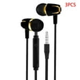 thumbnail image 1 of Xingzhi 3 Pieces In Ear Earphone Running Sports Headphone Wired Earplug Headset with Microphone for Android for IOS, 1 of 9