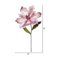 thumbnail image 3 of Vickerman OF160709 Pink Magnolia Flower Stem, 22 & 9 in., 3 of 3