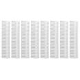 thumbnail image 6 of KALLORY 8Pcs Adjustable Dividers for Drawer Storage Separator in Plastic White, 6 of 8