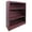 Cherry, variant on Bowery Hill Traditional 36" Tall 3-Shelf Wood Bookcase in Cherry
