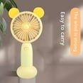 thumbnail image 3 of bedienty USB Handheld Fan Outdoor Air Cooler Portable Mini Electric Fan with 2 Modes No.01, 3 of 6
