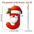 thumbnail image 2 of Christmas Tree Letter Ornaments Complete Alphabet Set For Festive Holiday Decorations And DIY Craft Projects, 2 of 2