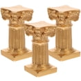 thumbnail image 1 of 3pcs Antique Roman Column Candle Holder Greek Column Statue Roman Pillar Candlestick, 1 of 9