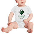 thumbnail image 2 of Half Pakistani Is Better Than None Cute Baby Romper Bodysuit For Boy Girl (White, 18-24 Months), 2 of 5