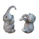 thumbnail image 2 of Bonita estatua de elefante, figura decorativa de resina, maceta colgante con forma de elefante, decoración simulada, animales decorativos, escultura de jardín para bonsái, 2 of 8