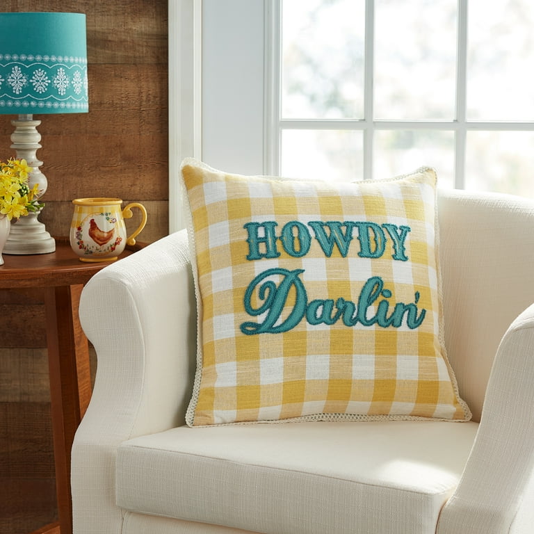 Darling pillow antique hot sale farmhouse