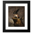 thumbnail image 2 of Robert S. Duncanson 12x14 Black Modern Framed Museum Art Print Titled - Vulture and its Prey (1844), 2 of 5